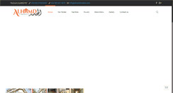 Desktop Screenshot of alhamdhostels.com