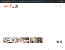Tablet Screenshot of alhamdhostels.com